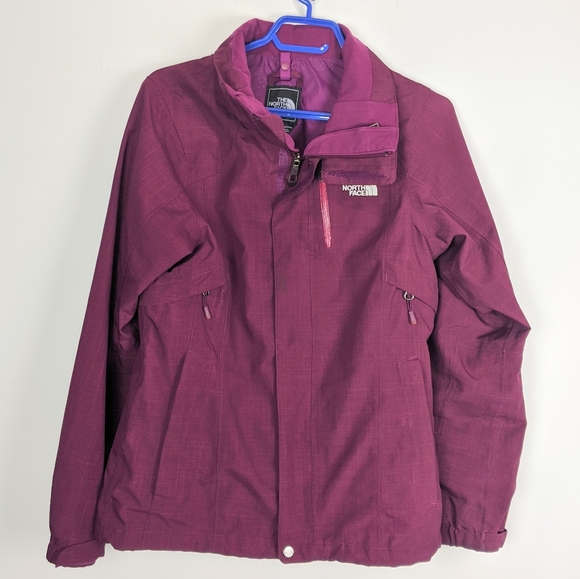 4/$25 North Face Purple Shell Size Small Hy-Vent